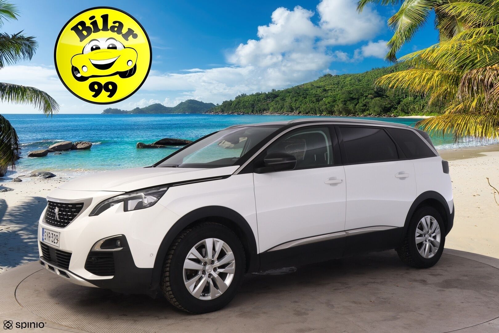 Peugeot 5008 2019 Allure PureTech 130 EAT8-automaatti 7P *Muistipenkki / BLIS / Digimittaristo / Koukku / Kessy / Carplay / P.Tutkat* - Hiljattain Katsastettu / Huippurenkaat / 7P