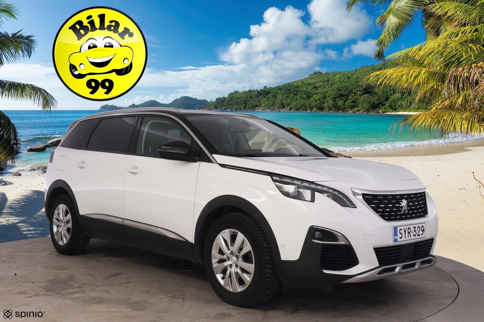 Peugeot 5008 2019 Allure PureTech 130 EAT8-automaatti 7P *Muistipenkki / BLIS / Digimittaristo / Koukku / Kessy / Carplay / P.Tutkat* - Hiljattain Katsastettu / Huippurenkaat / 7P
