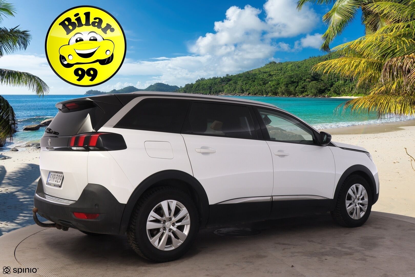 Peugeot 5008 2019 Allure PureTech 130 EAT8-automaatti 7P *Muistipenkki / BLIS / Digimittaristo / Koukku / Kessy / Carplay / P.Tutkat* - Hiljattain Katsastettu / Huippurenkaat / 7P