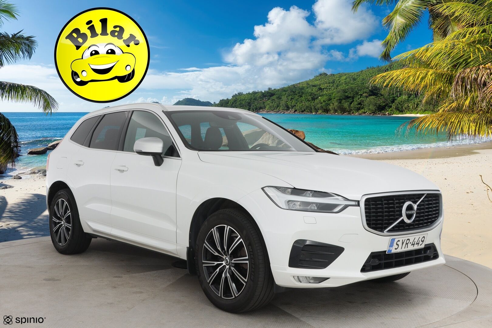 Volvo XC60 2019 D4 AWD Business R-Design aut - ACC | Webasto | Vetokoukku | P-Kamera | Muistipenkki | Sähköluukku | 2-omisteinen | Merkkihuollettu | Jakohihna vaihdettu 12/2025 | 2x Volvon aluvanteet 