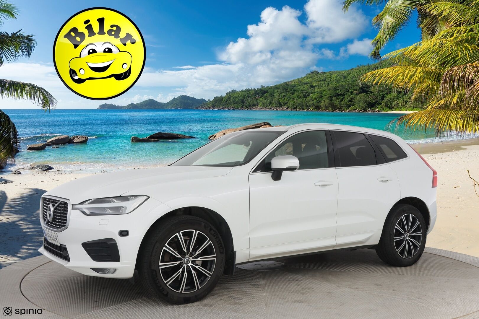 Volvo XC60 2019 D4 AWD Business R-Design aut - ACC | Webasto | Vetokoukku | P-Kamera | Muistipenkki | Sähköluukku | 2-omisteinen | Merkkihuollettu | Jakohihna vaihdettu 12/2025 | 2x Volvon aluvanteet 