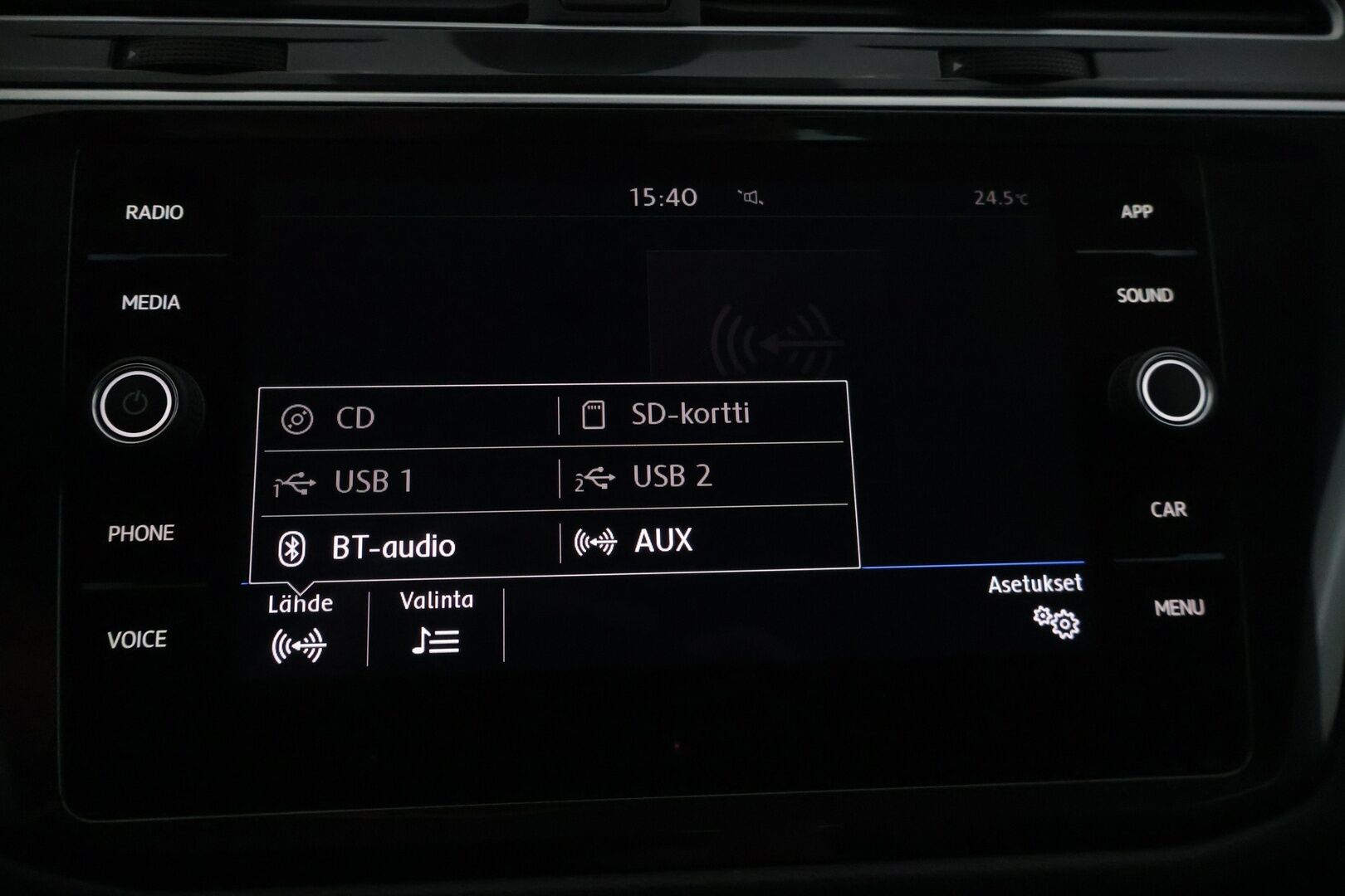 Volkswagen Tiguan 2019 Comfortline 1,5 TSI EVO 110 kW (150 hv) DSG-automaatti - | 1-Om. Suomi-auto | ACC | Webasto | Koukku | P. Tutkat | AppleCarPlay & AndroidAuto | LED | 2x Renkaat & Vanteet |