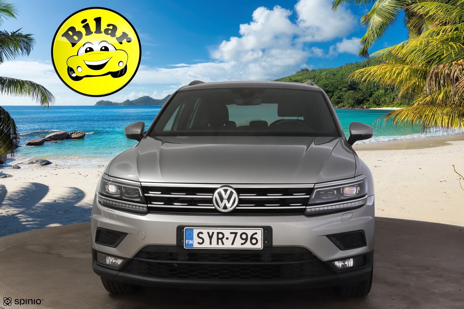 Volkswagen Tiguan 2019 Comfortline 1,5 TSI EVO 110 kW (150 hv) DSG-automaatti - | 1-Om. Suomi-auto | ACC | Webasto | Koukku | P. Tutkat | AppleCarPlay & AndroidAuto | LED | 2x Renkaat & Vanteet |
