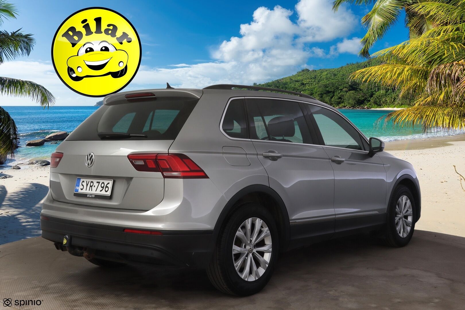 Volkswagen Tiguan 2019 Comfortline 1,5 TSI EVO 110 kW (150 hv) DSG-automaatti - | 1-Om. Suomi-auto | ACC | Webasto | Koukku | P. Tutkat | AppleCarPlay & AndroidAuto | LED | 2x Renkaat & Vanteet |
