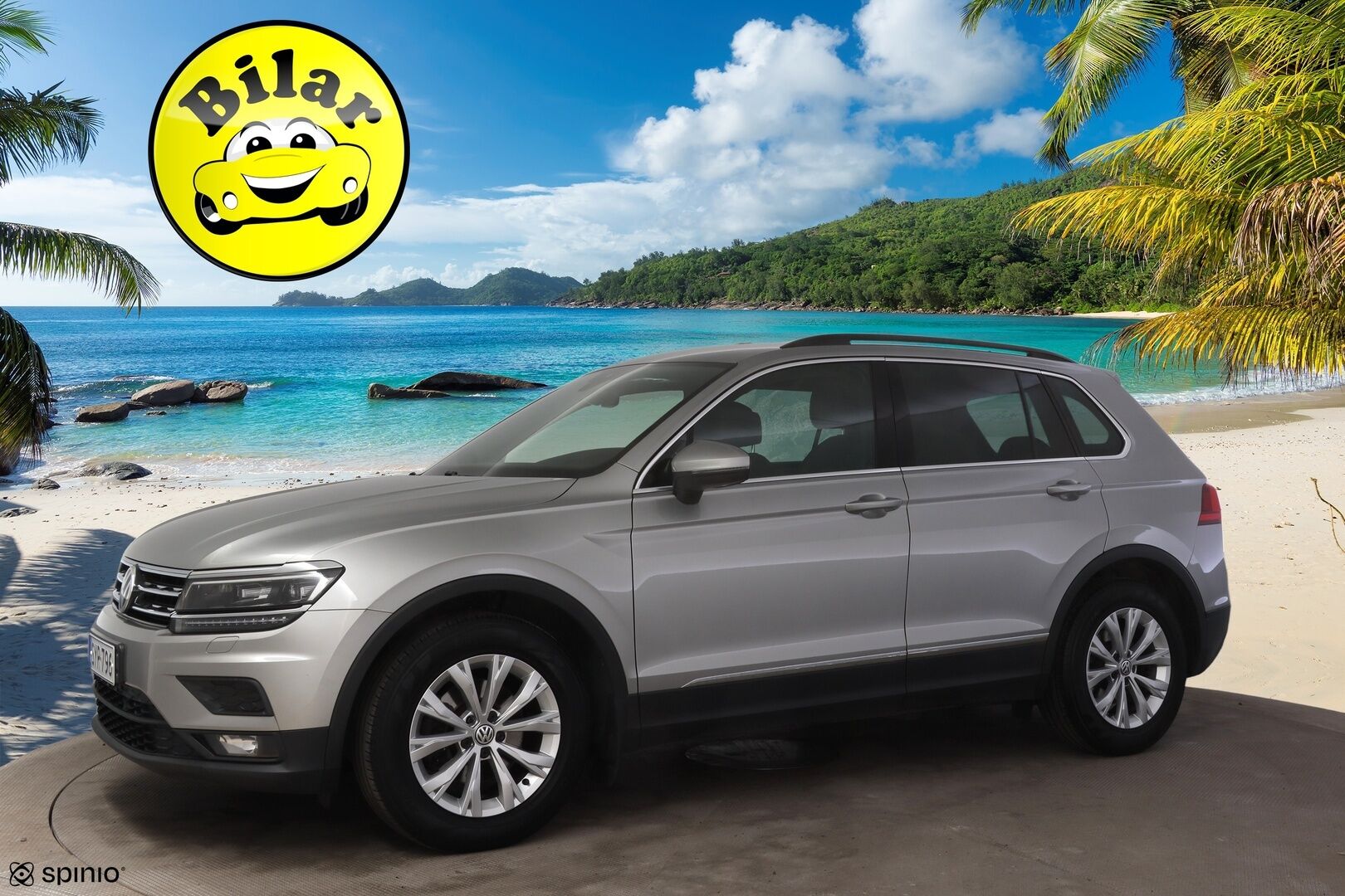 Volkswagen Tiguan 2019 Comfortline 1,5 TSI EVO 110 kW (150 hv) DSG-automaatti - | 1-Om. Suomi-auto | ACC | Webasto | Koukku | P. Tutkat | AppleCarPlay & AndroidAuto | LED | 2x Renkaat & Vanteet |