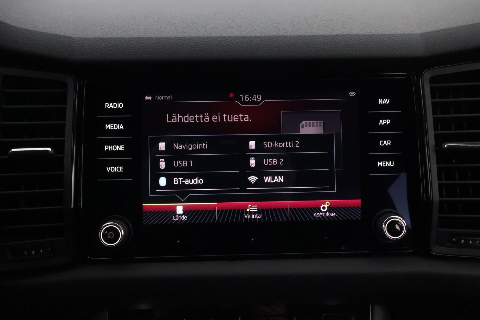 Skoda Kodiaq 2019 2,0 TDI 240 4x4 RS DSG Autom. * Webasto / Adapt.Vakkari / Canton / Vetokoukku / Nahka-Alcantara / Peruutuskamera - Suomiauto / Supervarusteet / 7-Paikkainen!