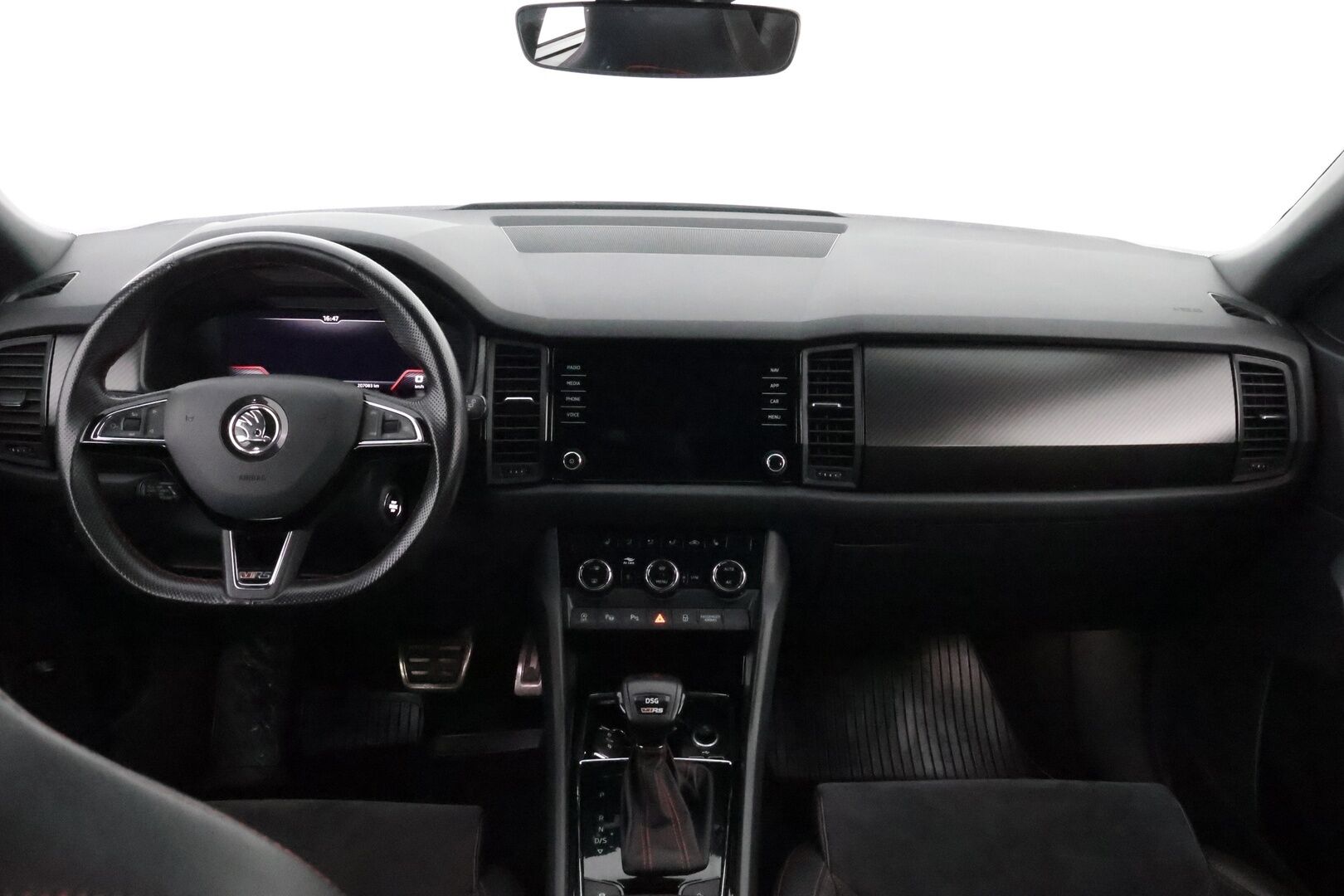 Skoda Kodiaq 2019 2,0 TDI 240 4x4 RS DSG Autom. * Webasto / ACC / Digimittari / Canton / Vetokoukku / Nahka-Alcantara / Peruutuskamera - Suomiauto / Supervarusteet / 7-Paikkainen! - HULLUT AVAJAISHULINAT KORKOTARJOUS 3,29 %