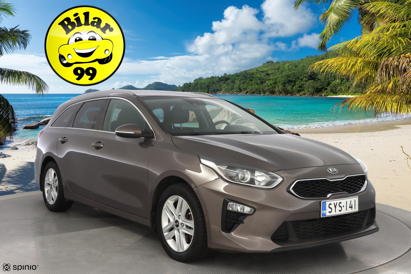 Kia Ceed 2020 1,4 T-GDI ISG 140hv EX SW DCT A/T EcoDynamics *Kamera / Puolinahat / Ratinlämmitys / Kahdet OEM vanteet* - Suomi-auto / 1.Om / Kahdet Kian vanteet / Merkkihuollot