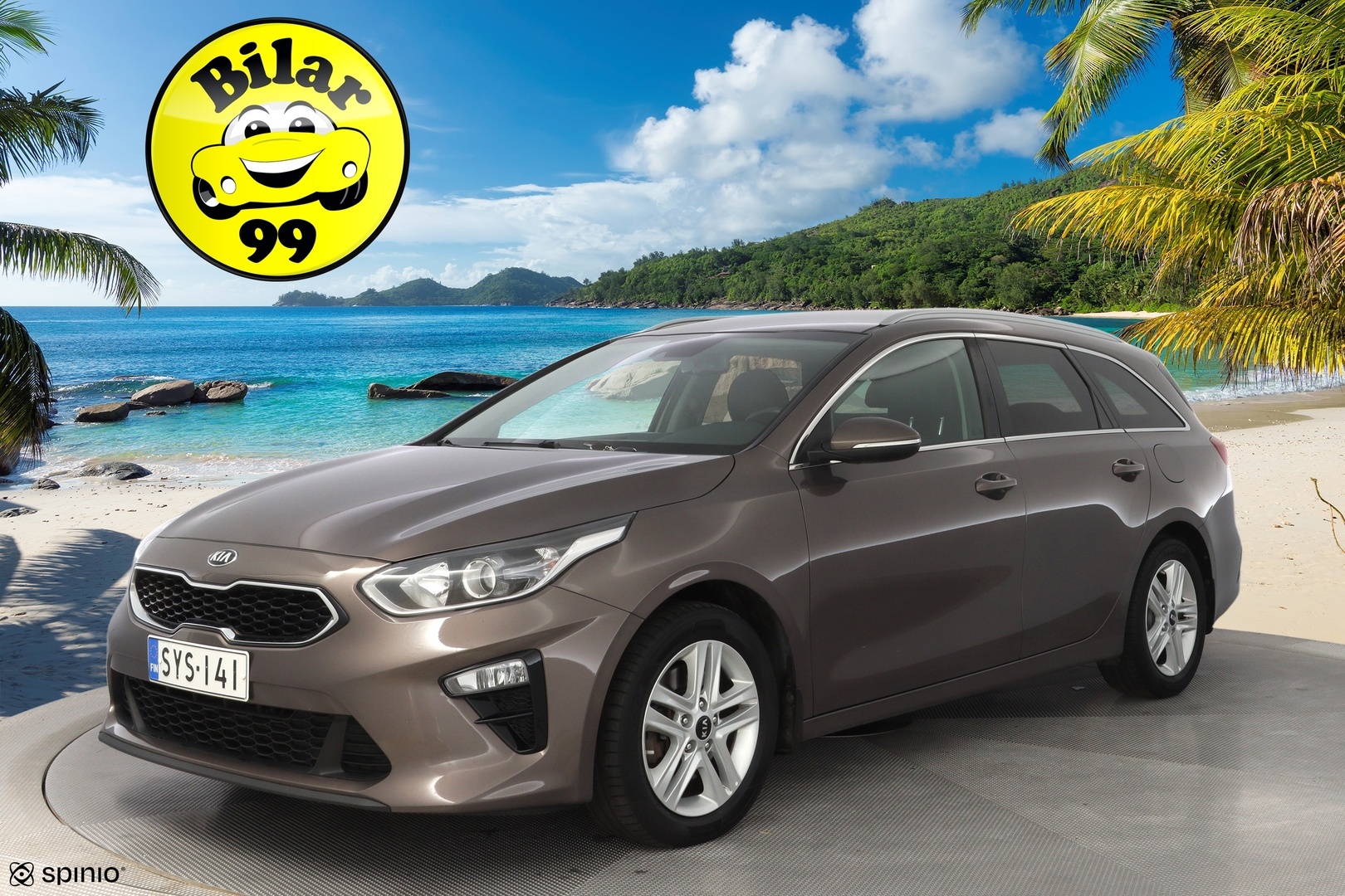 Kia Ceed 2020 1,4 T-GDI ISG 140hv EX SW DCT A/T EcoDynamics *Kamera / Puolinahat / Ratinlämmitys / Kahdet OEM vanteet* - Suomi-auto / 1.Om / Kahdet Kian vanteet / Merkkihuollot