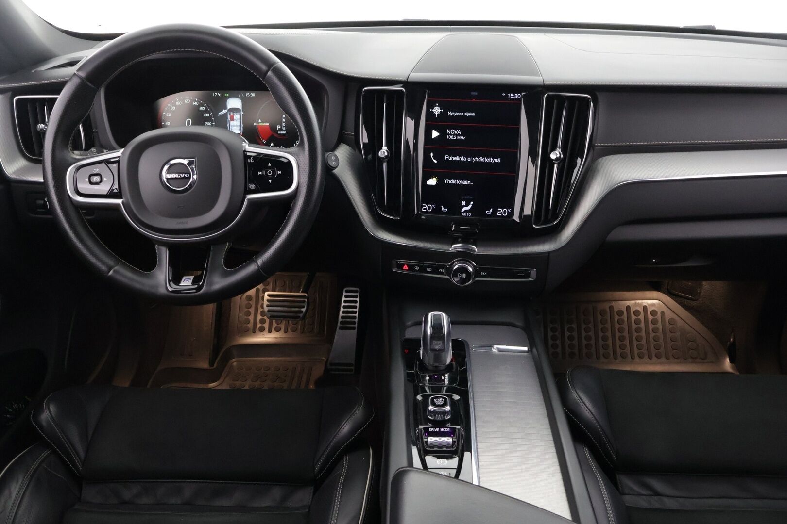 Volvo XC60 2019 T8 AWD Business R-Design aut *Ilmajouset/ R-Design / Nahka-alcantara / Panoraama / Suomi-auto* - *Huippu siisti! / Merkkihuollettu / Suomi-auto*
