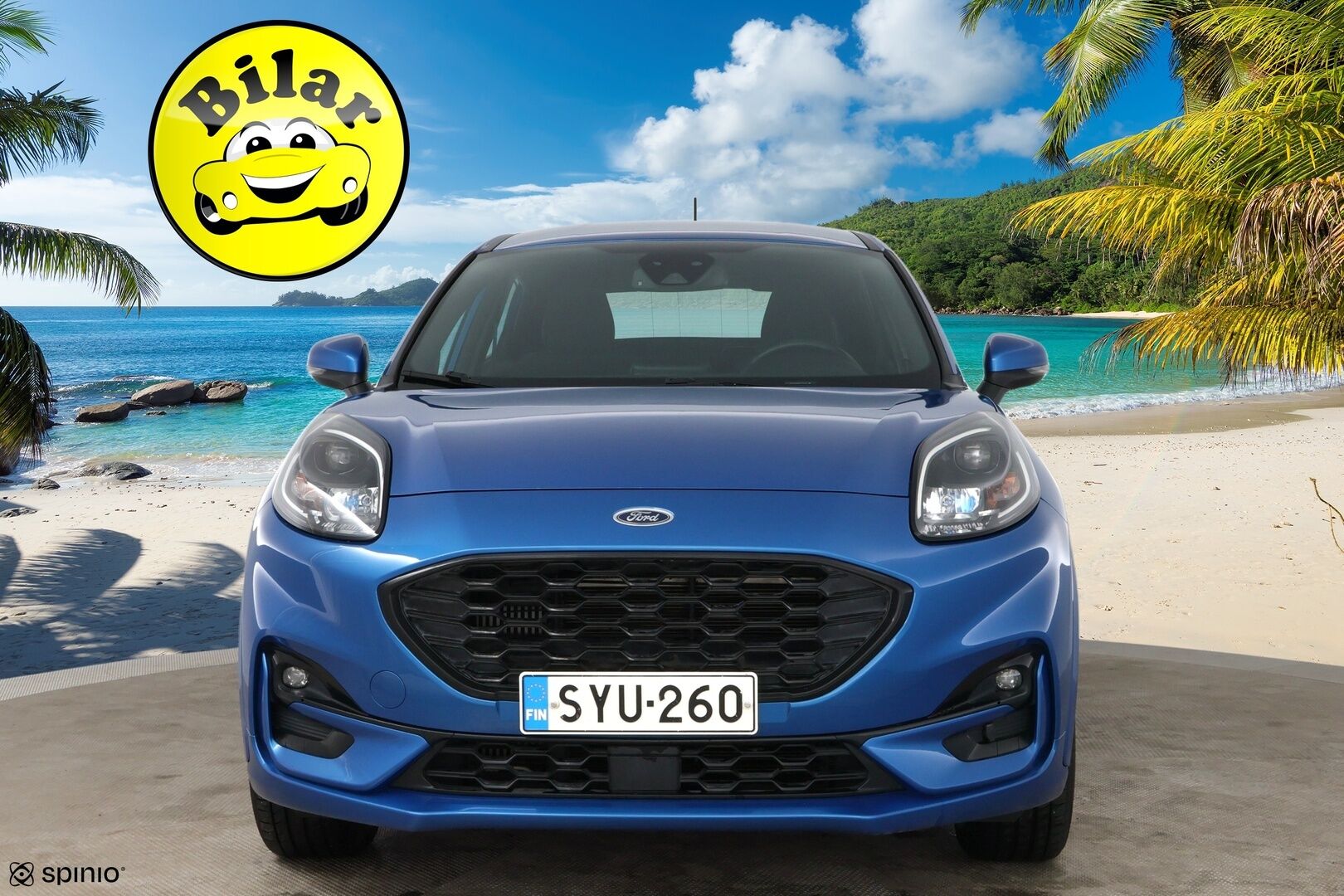 Ford Puma 2020 1,0 EcoBoost Hybrid (mHEV) 125hv M6 ST-Line 5-ovinen - Vetokoukku | LED | Lohkolämmitin | Suomi-auto | P-tutka 