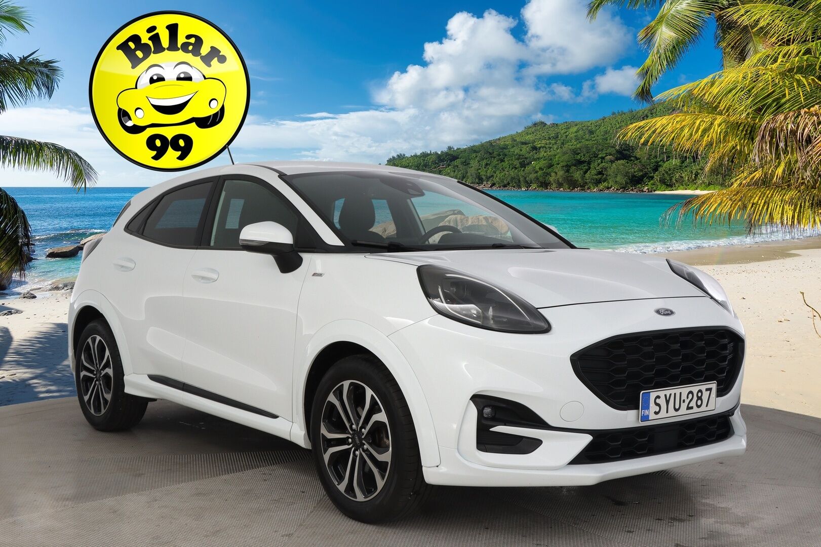 Ford Puma 2020 1,0 EcoBoost Hybrid (mHEV) 125hv M6 ST-Line *Vakkari / Ratinlämmitin /Navi / Tutkat*