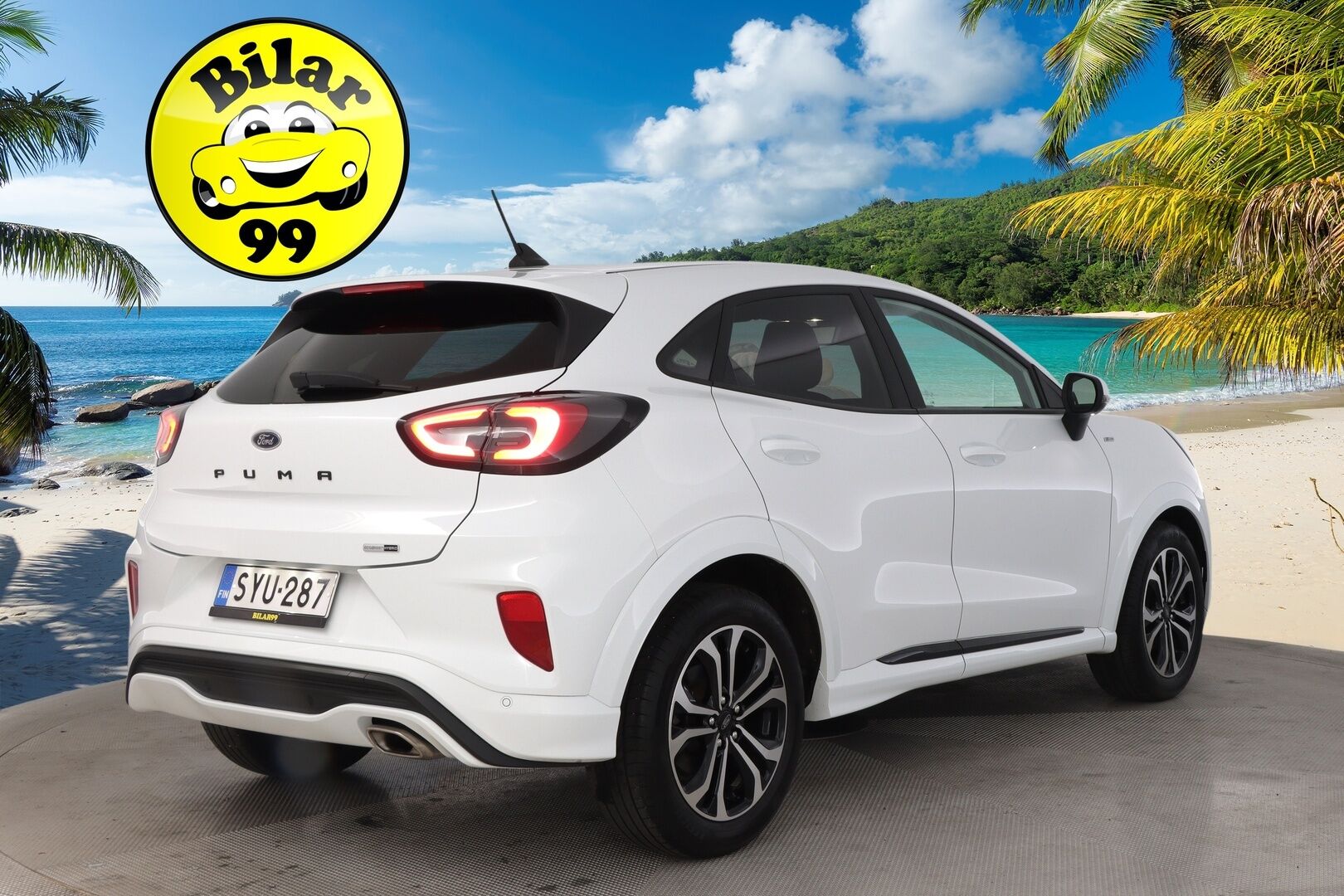 Ford Puma 2020 1,0 EcoBoost Hybrid (mHEV) 125hv M6 ST-Line *Vakkari / Ratinlämmitin /Navi / Tutkat*
