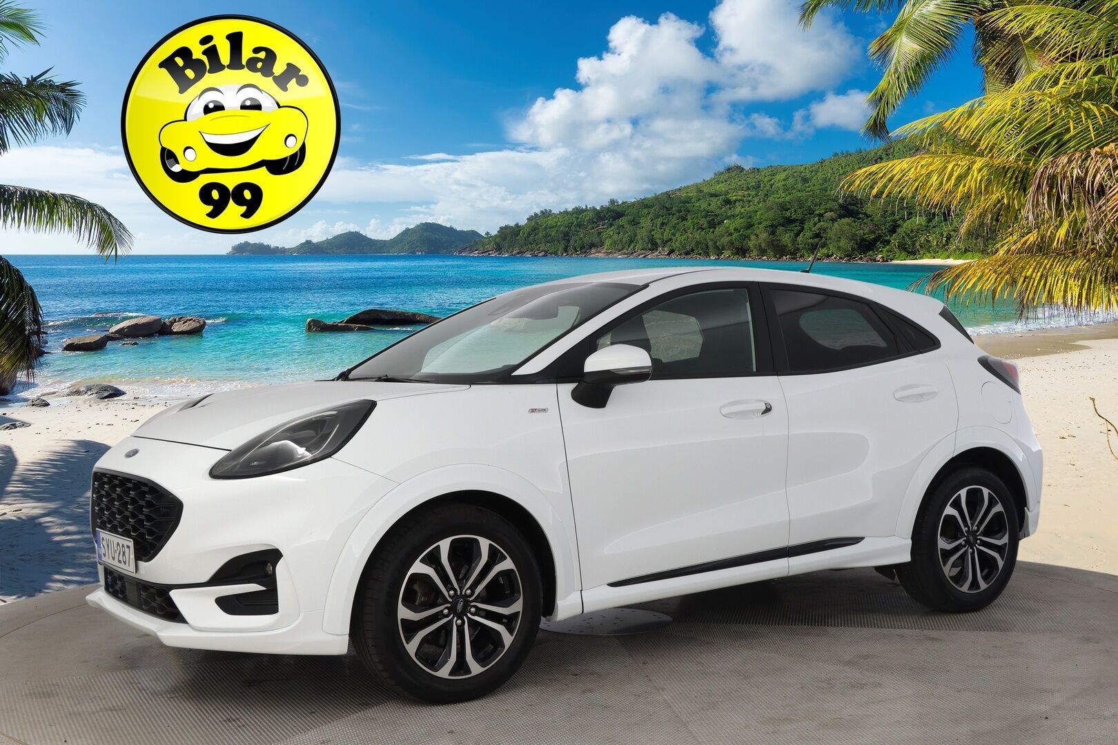 Ford Puma 2020 1,0 EcoBoost Hybrid (mHEV) 125hv M6 ST-Line *Vakkari / Ratinlämmitin /Navi / Tutkat*