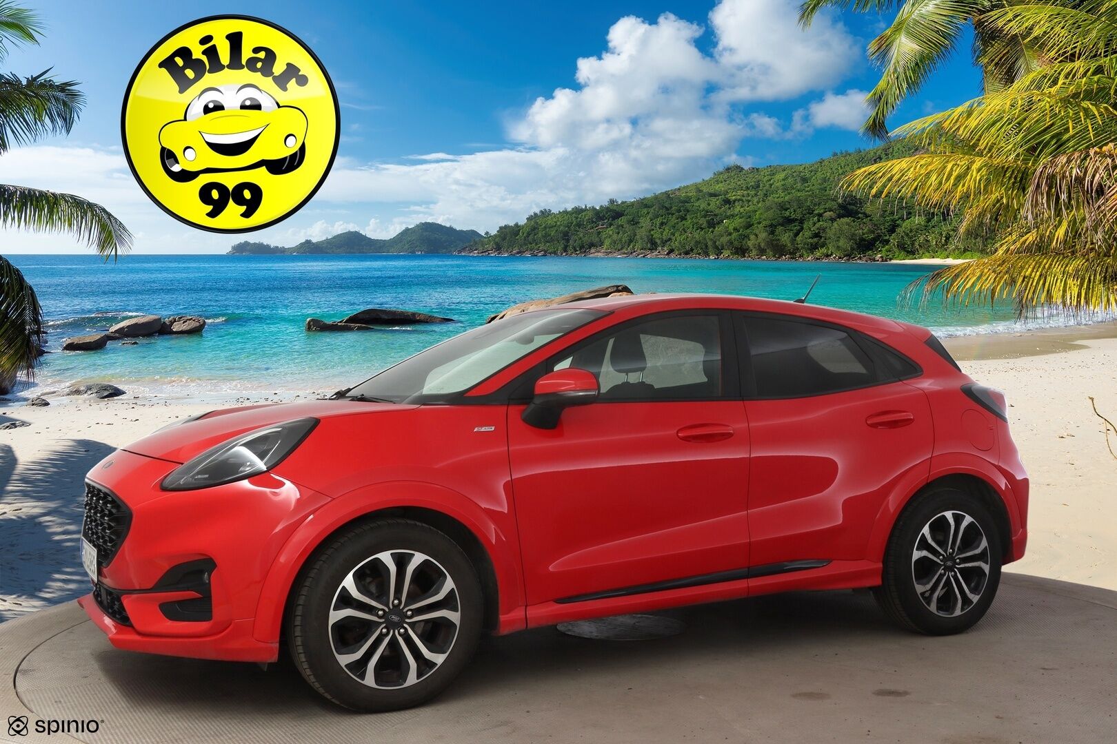 Ford Puma 2020 1,0 EcoBoost Hybrid (mHEV) 155hv M6 ST-Line *Suomiauto / Lämm. tuulilasi / Tutkat takana / Bluetooth / Vakkari * - Tehokkaampi 155hv malli! / Viimeisin huolto 3/2026 / 2x renkaat - HULLUT AVAJAISHULINAT KORKOTARJOUS 3,29 %