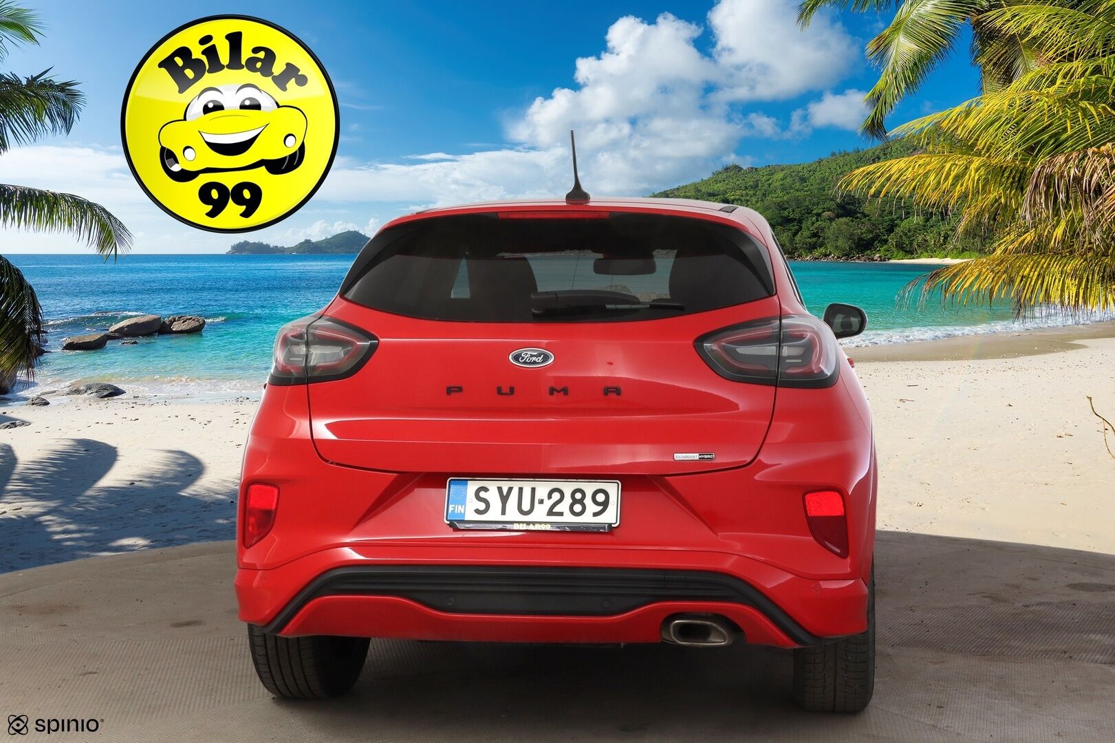 Ford Puma 2020 1,0 EcoBoost Hybrid (mHEV) 155hv M6 ST-Line *Suomiauto / Lämm. tuulilasi / Tutkat takana / Bluetooth / Vakkari * - Tehokkaampi 155hv malli! / Viimeisin huolto 3/2026 / 2x renkaat - HULLUT AVAJAISHULINAT KORKOTARJOUS 3,29 %