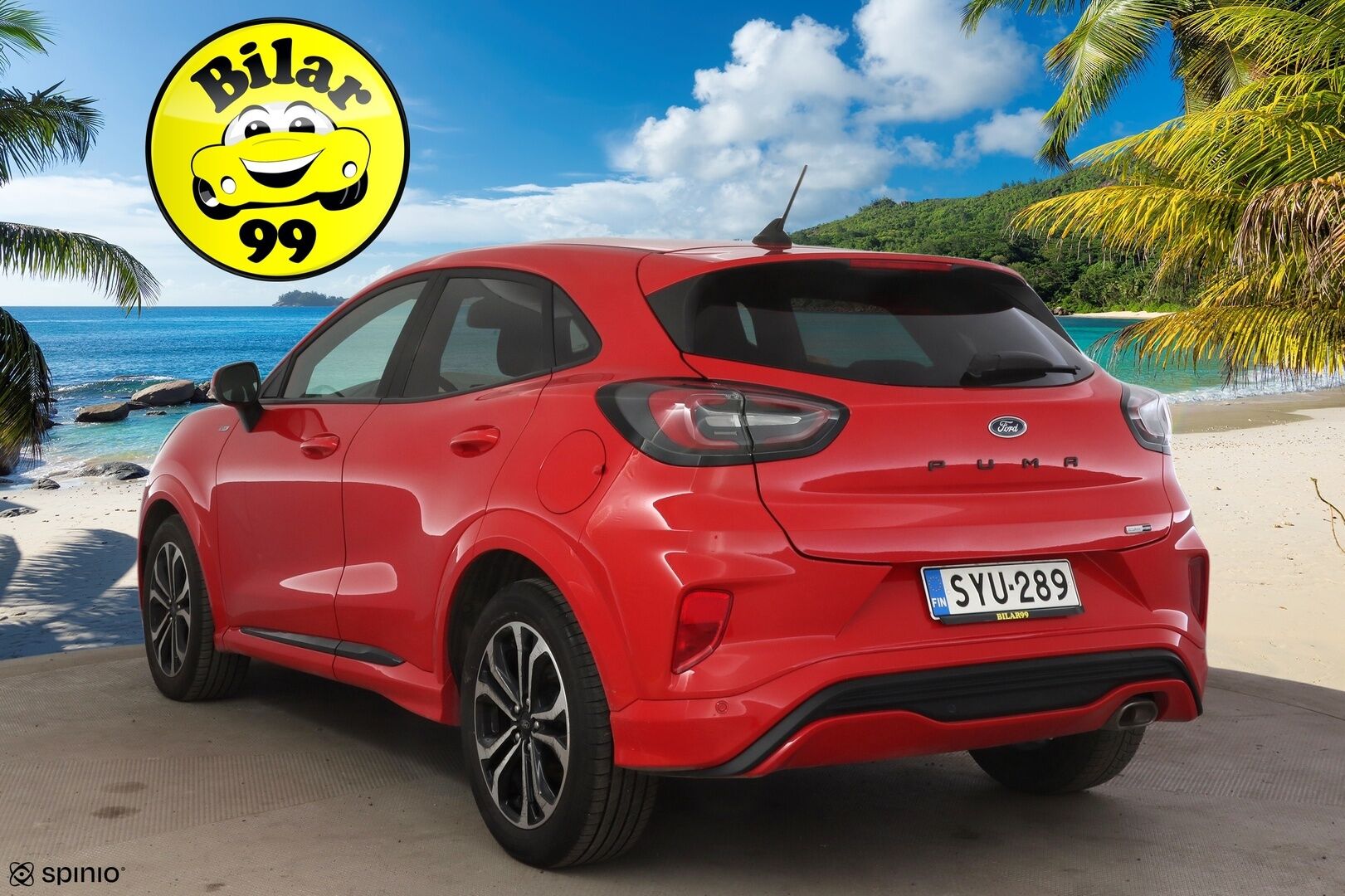 Ford Puma 2020 1,0 EcoBoost Hybrid (mHEV) 155hv M6 ST-Line *Suomiauto / Lämm. tuulilasi / Tutkat takana / Bluetooth / Vakkari * - Tehokkaampi 155hv malli! / Viimeisin huolto 3/2026 / 2x renkaat - HULLUT AVAJAISHULINAT KORKOTARJOUS 3,29 %