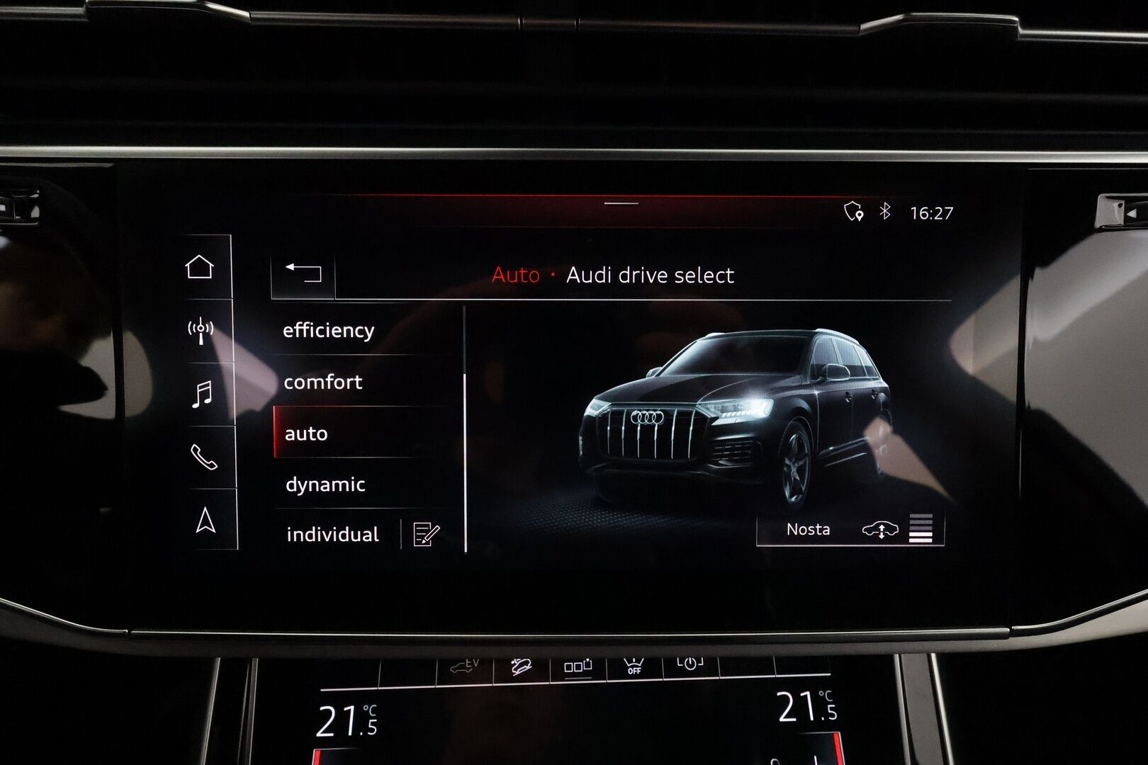 Audi Q7 2020 Business S line 60 TFSI e quattro tiptronic **HUD / Bose / Imuovet / HD matrix / Adapt.vakkari / Timanttinahat / Koukku** - 2,99 % KORKOTARJOUS TÄHÄN AUTOON - Black Optic - paketti / Ilma-alusta / Night vision / 360 Kamera / Apple&Android / Keyless 