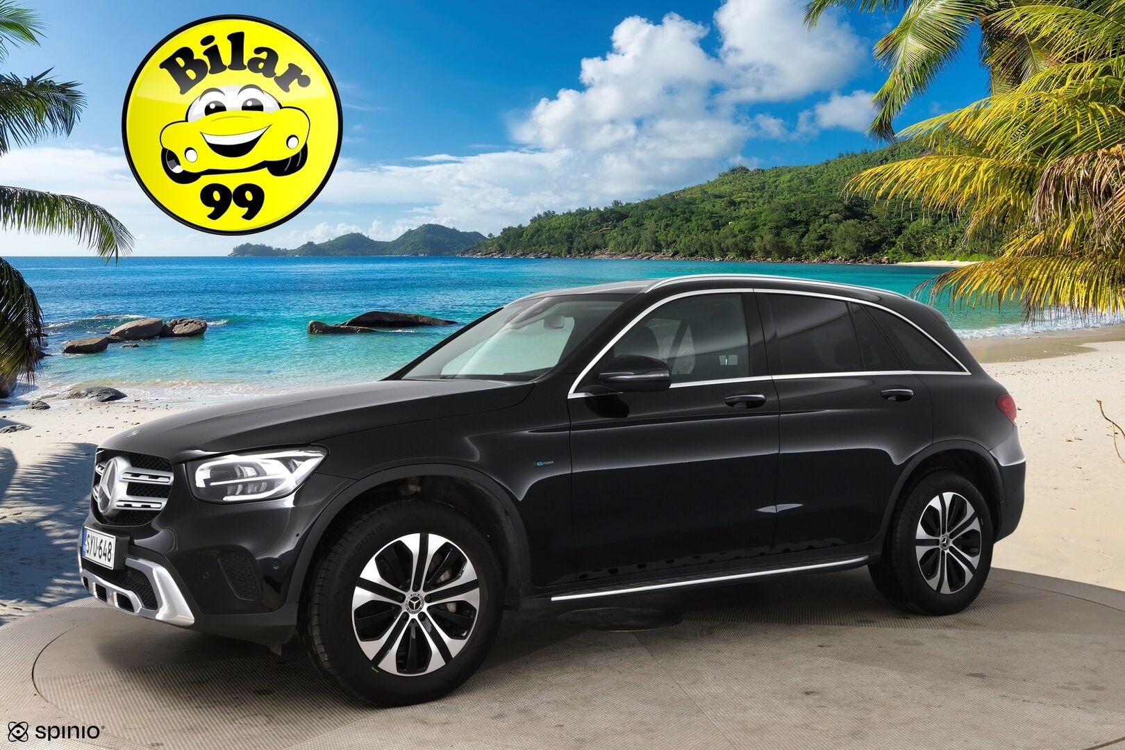 Mercedes-Benz GLC 2020 300 e 4MATIC A Business EQ Power / HUD / Muistipenkit / Vetokoukku / P-kamera / Ratinlämmitin - 3,99 % KORKOTARJOUS TÄHÄN AUTOON 28.9. ASTI! - 1-om Suomi-auto / Tarkka huoltohistoria / Huippu varusteilla! 