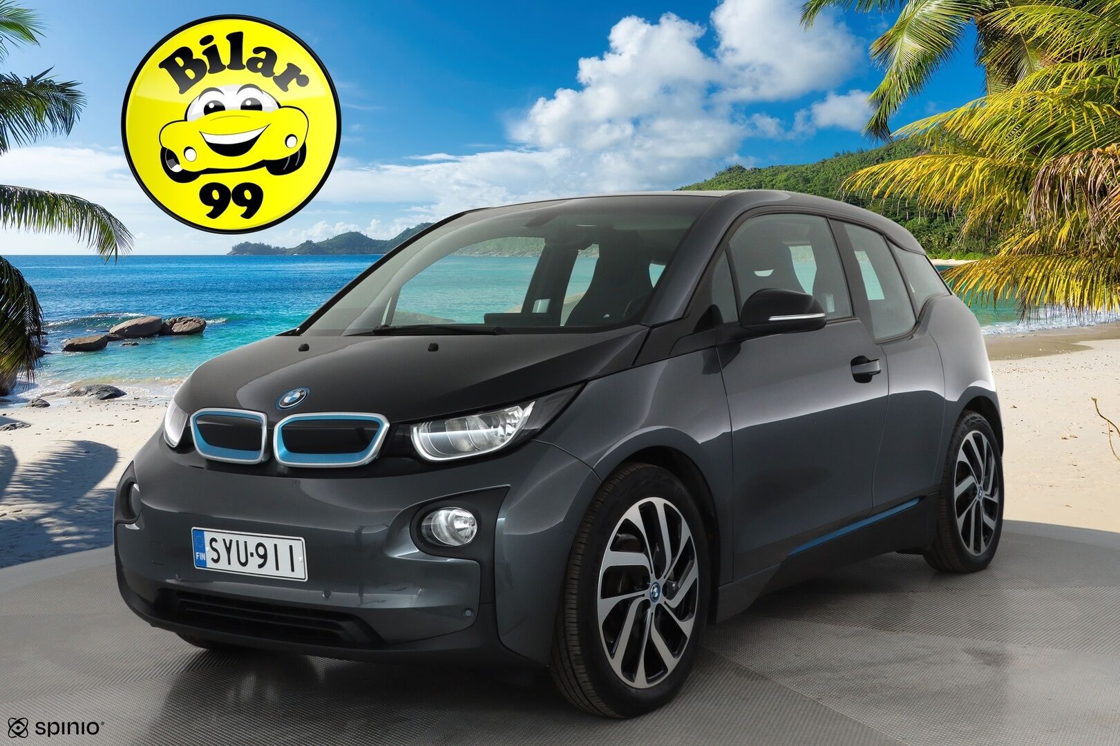 BMW i3 2017 94Ah REX **H&K / Vakkari / Kahdet renkaat / TULOSSA