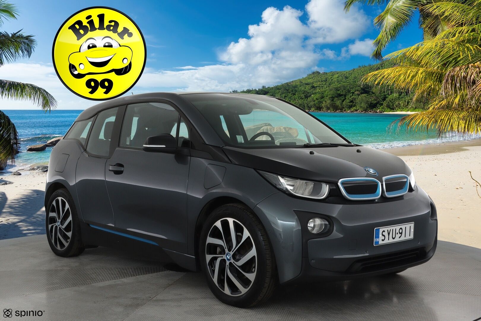 BMW i3 2017 94Ah REX **H&K / Vakkari / Kahdet renkaat / TULOSSA
