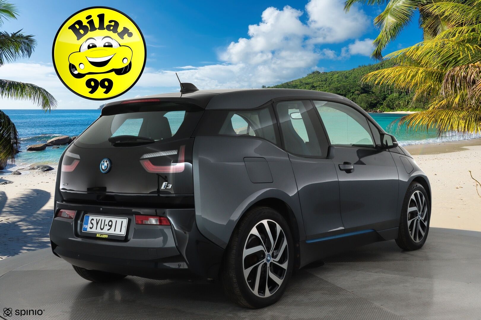 BMW i3 2017 94Ah REX **H&K / Vakkari / Kahdet renkaat / TULOSSA