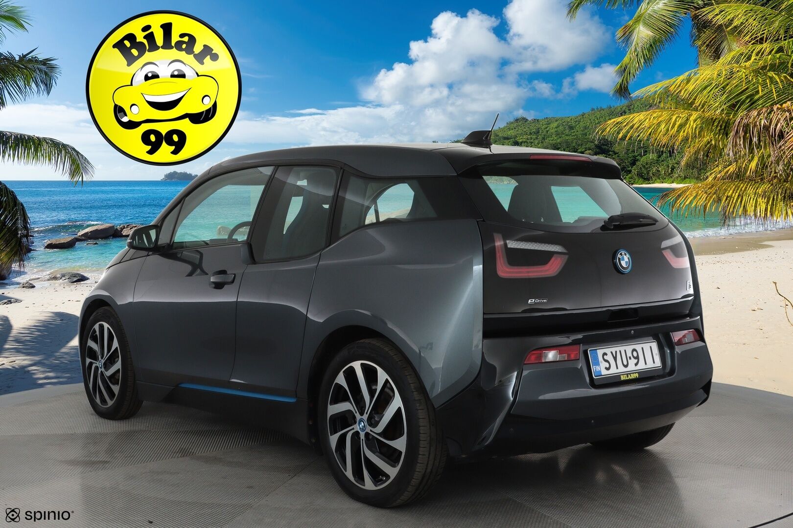 BMW i3 2017 94Ah REX **H&K / Vakkari / Kahdet renkaat / TULOSSA