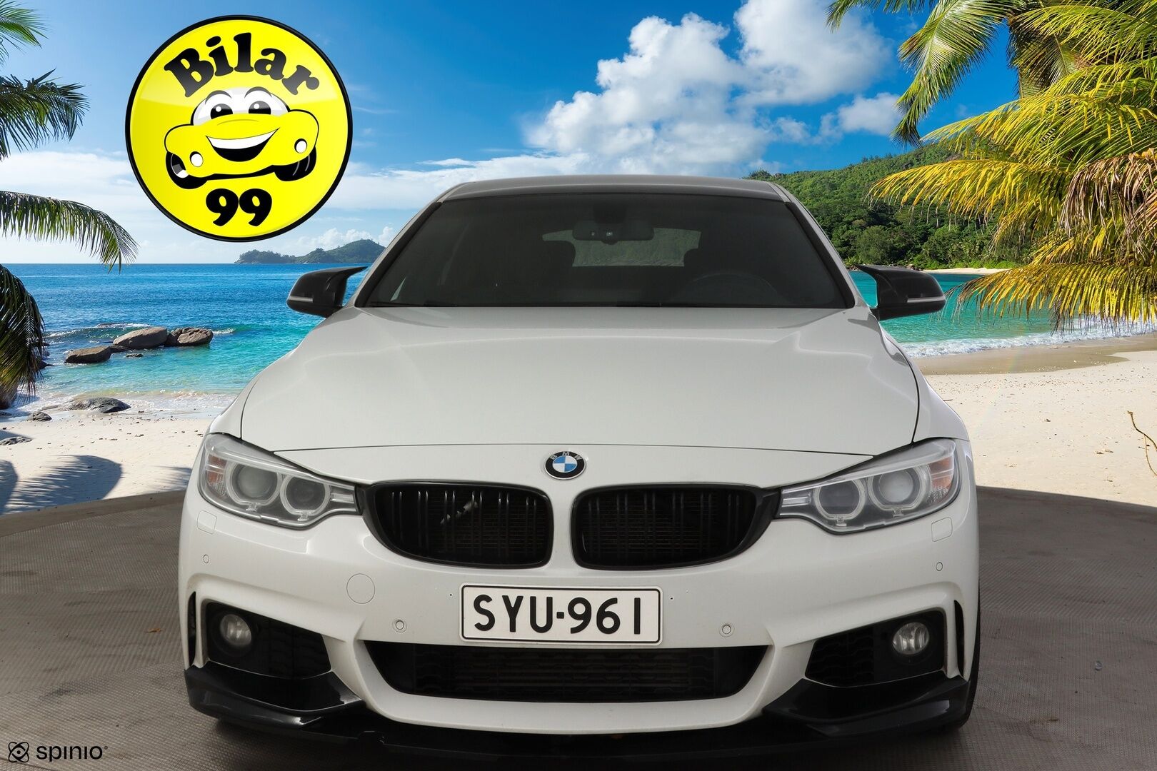 BMW 420 2016 420d xDrive Sedan (AA) 4ov 2,0 A * / M-Sport / Vetokoukku / Vakkari / Kamera / Sähkökontti / Shadowline / Hifit / - Hyvällä pidolla sekä huoltohistorialla ollut tehtaan M-sport! Taittuva vetokoukku! Juuri katsastettu!