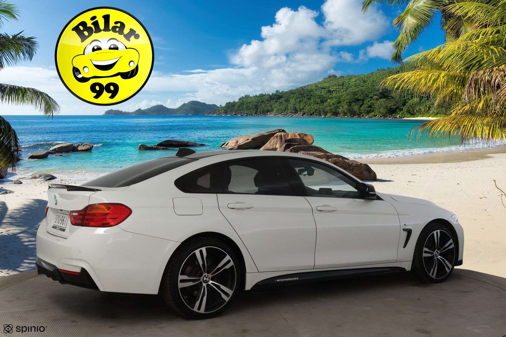 BMW 420 2016 420d xDrive Sedan (AA) 4ov 2,0 A * / M-Sport / Vetokoukku / Vakkari / Kamera / Sähkökontti / Shadowline / Hifit / - Hyvällä pidolla sekä huoltohistorialla ollut tehtaan M-sport! Taittuva vetokoukku! Juuri katsastettu!