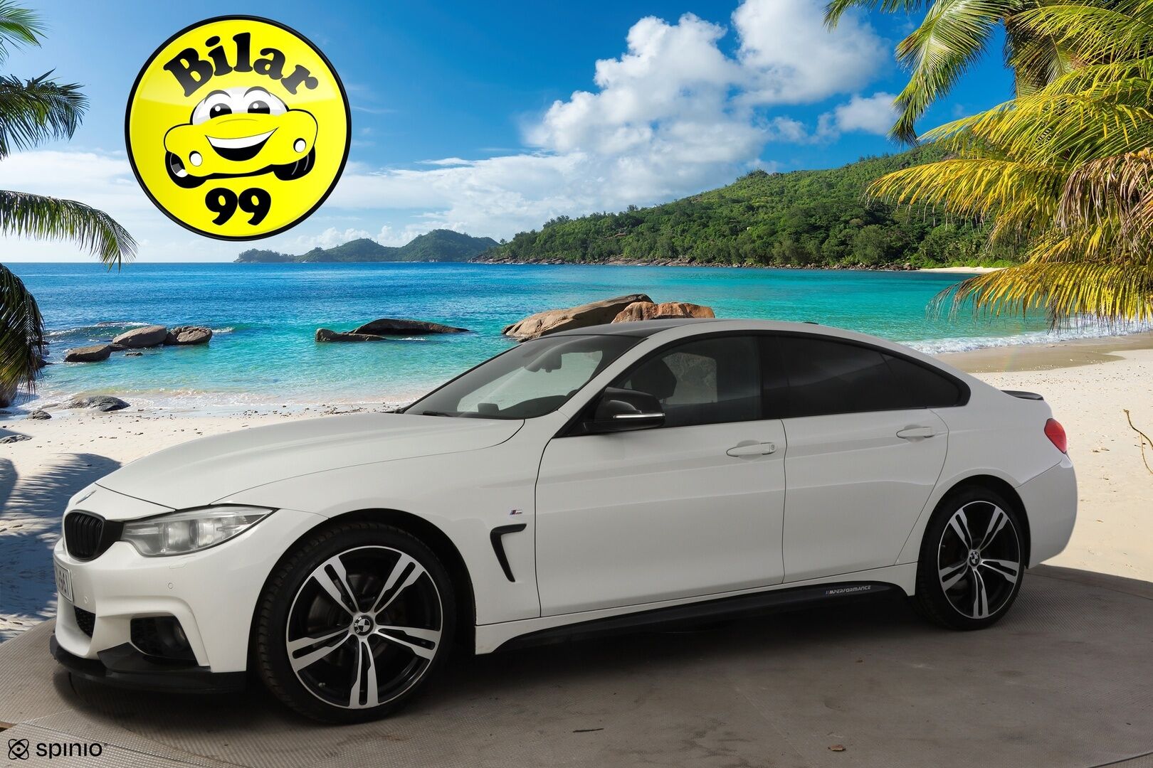 BMW 420 2016 420d xDrive Sedan (AA) 4ov 2,0 A * / M-Sport / Vetokoukku / Vakkari / Kamera / Sähkökontti / Shadowline / Hifit / - Hyvällä pidolla sekä huoltohistorialla ollut tehtaan M-sport! Taittuva vetokoukku! Juuri katsastettu!