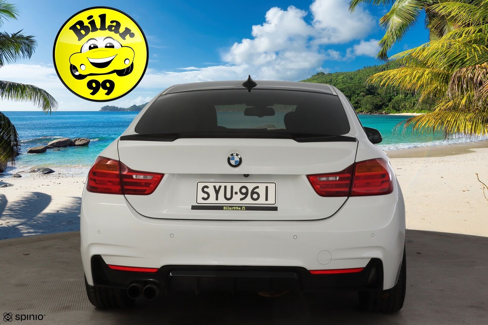 BMW 420 2016 420d xDrive Sedan (AA) 4ov 2,0 A * / M-Sport / Vetokoukku / Vakkari / Kamera / Sähkökontti / Shadowline / Hifit / - Hyvällä pidolla sekä huoltohistorialla ollut tehtaan M-sport! Taittuva vetokoukku! Juuri katsastettu!