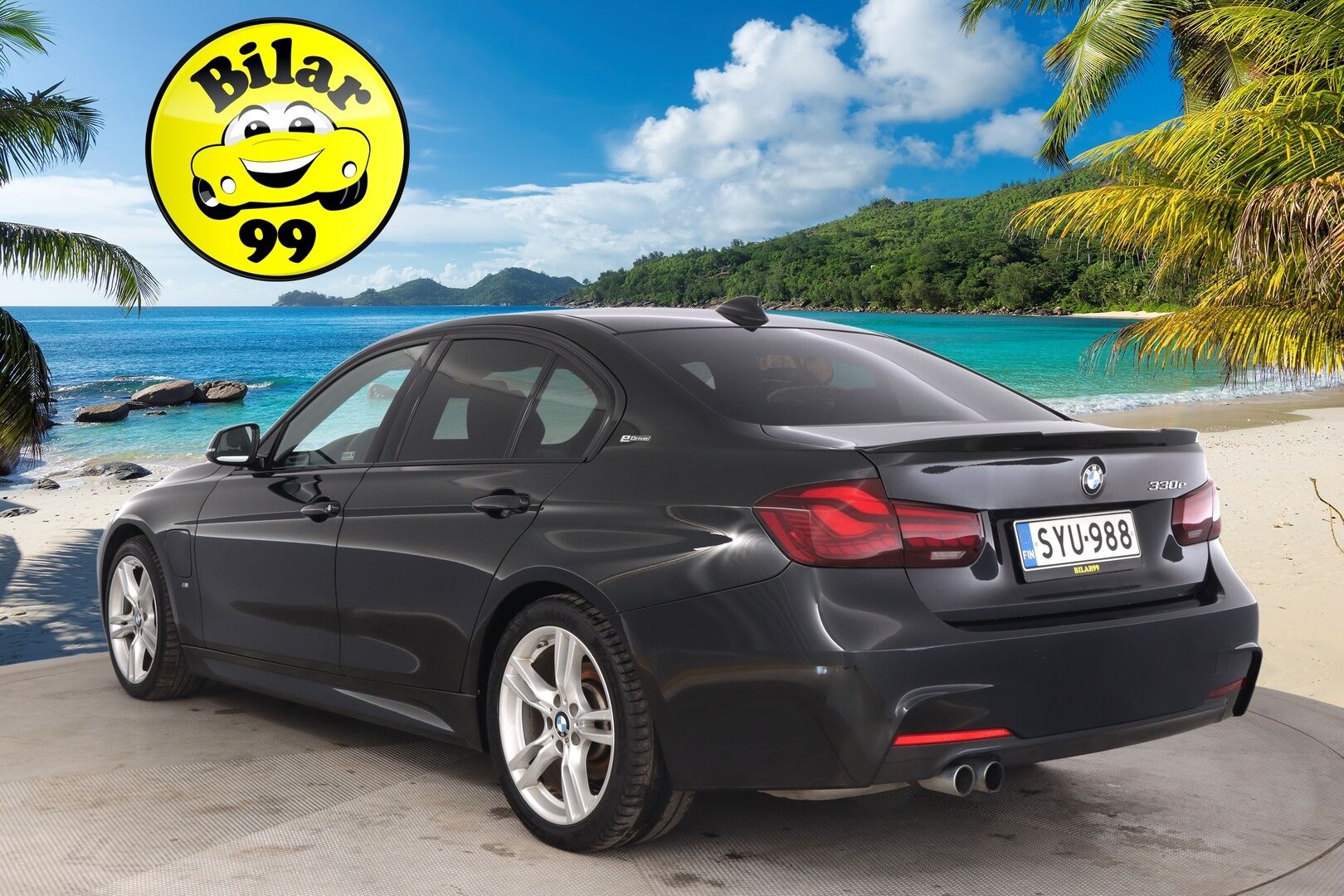 BMW 330 2016 F30 Sedan 330e A Business M-Sport*Adapt.vakkari / Hifit / Proff.navi / LED* - *2x renkaat&vanteet!*