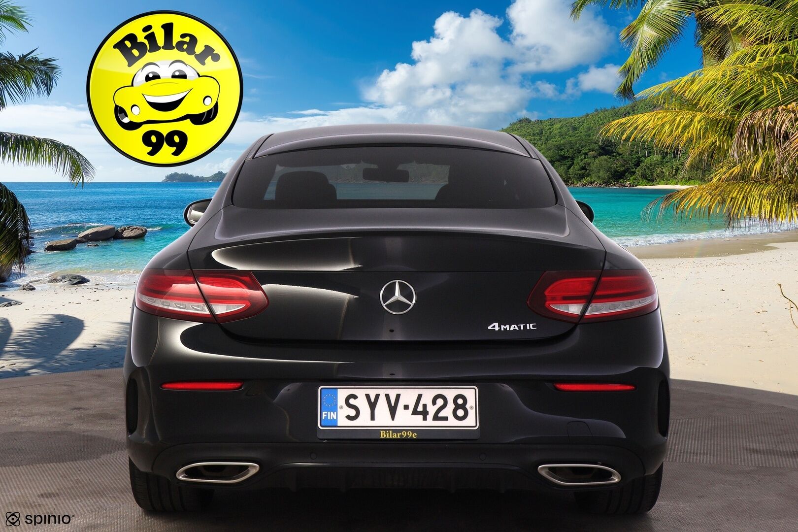 Mercedes-Benz C 2021 200 4MATIC Coupé A AMG *Suomi-auto / P.Kamera / Lohko / LED High Perfomance / CarPlay* - Sporttipenkit / Kahdet renkaat ja vanteet