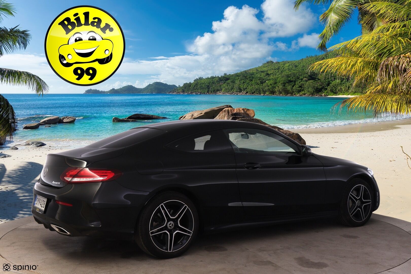 Mercedes-Benz C 2021 200 4MATIC Coupé A AMG *Suomi-Auto / P.Kamera / Carplay / LED High Performance / Vakkari / Lohko S.Pistoke* - Kahdet hyvät renkaat vanteineen talveksi Nokian nastat ja kesärenkaat Continental / Hieno kuntoinen / Urheilupenkit! - HULLUT JOULUT KORKOTARJOUS 2,49% 