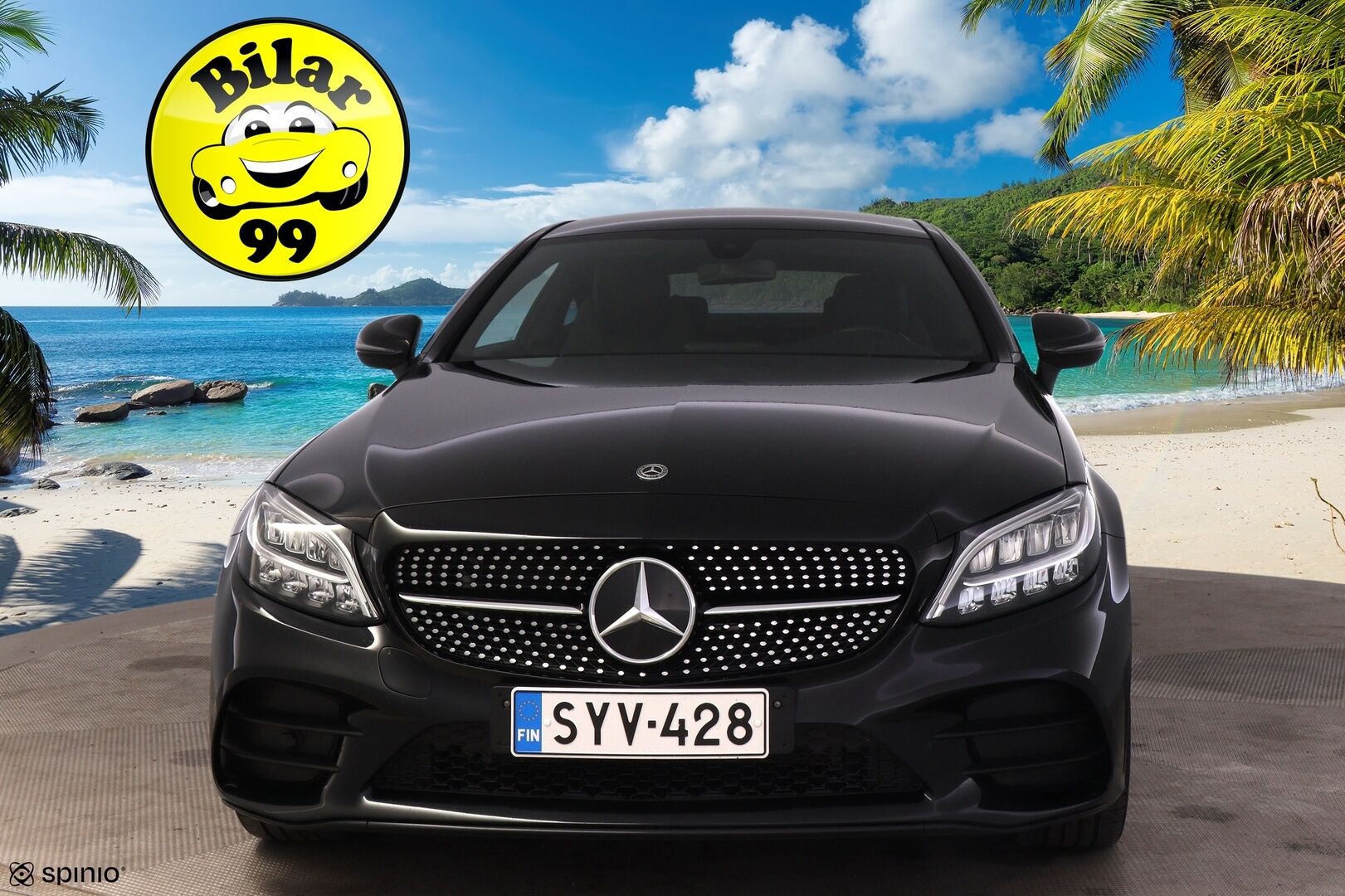 Mercedes-Benz C 2021 200 4MATIC Coupé A AMG *Suomi-auto / P.Kamera / Lohko / LED High Perfomance / CarPlay* - Sporttipenkit / Kahdet renkaat ja vanteet