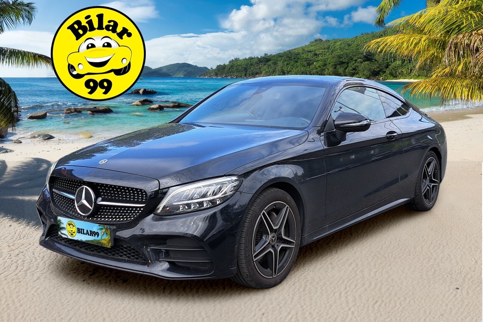 Mercedes-Benz C 2021 200 4MATIC Coupé A AMG *Suomi-Auto / P.Kamera / Carplay / LED High Performance / Vakkari / Lohko S.Pistoke* - 3,99 % KORKOTARJOUS TÄHÄN AUTOON - Upea Suomi-Auto kaksin huippurenkain!