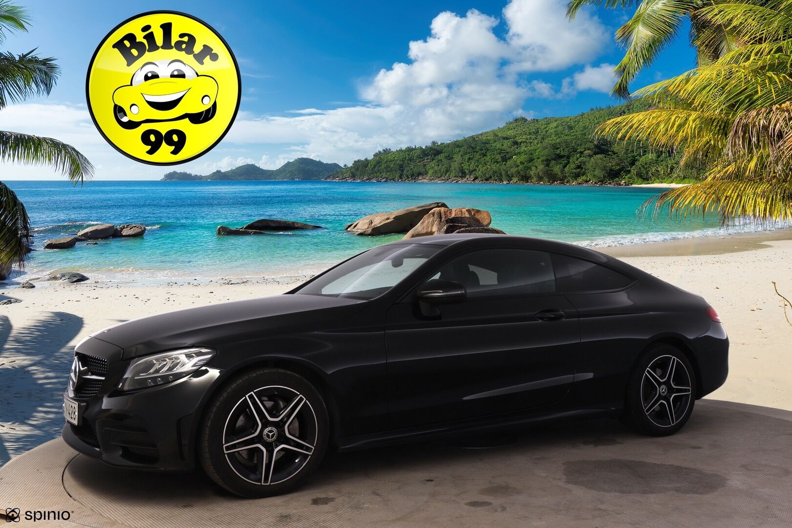 Mercedes-Benz C 2021 200 4MATIC Coupé A AMG *Suomi-auto / P.Kamera / Lohko / LED High Perfomance / CarPlay* - Sporttipenkit / Kahdet renkaat ja vanteet