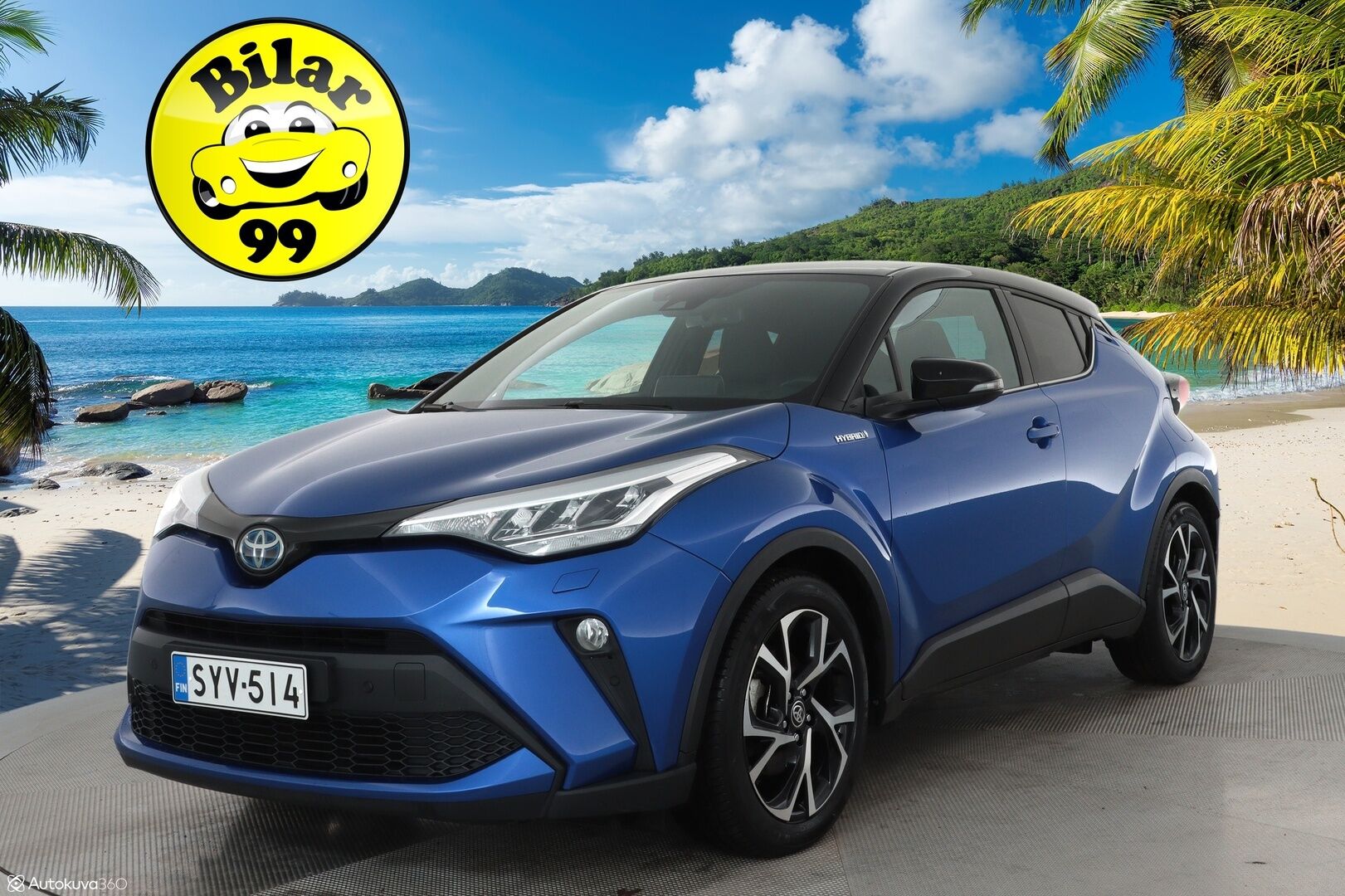 Toyota C-HR 2021 2,0 Hybrid Intense Business **1-om. Suomi auto / Adapt.vakkari / P.kamera / Lohkolämmitin / Apple&Android / Kaistavahti**