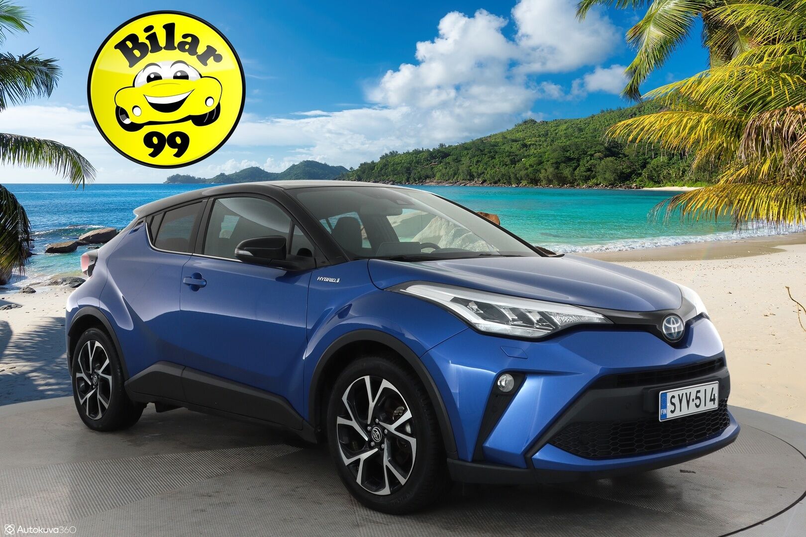 Toyota C-HR 2021 2,0 Hybrid Intense Business **1-om. Suomi auto / Adapt.vakkari / P.kamera / Lohkolämmitin / Apple&Android / Kaistavahti**