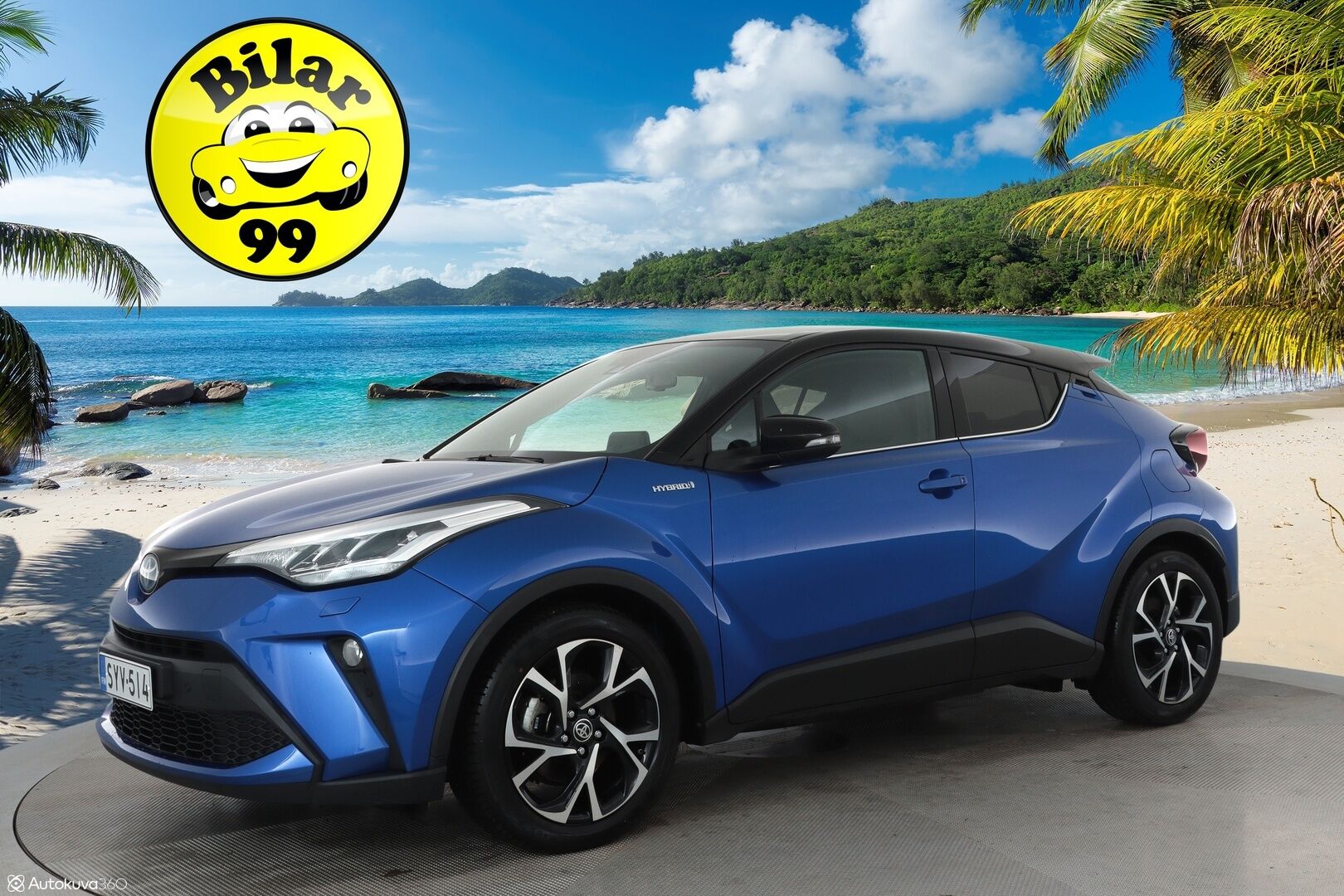 Toyota C-HR 2021 2,0 Hybrid Intense Business **1-om. Suomi auto / Adapt.vakkari / P.kamera / Lohkolämmitin / Apple&Android / Kaistavahti**