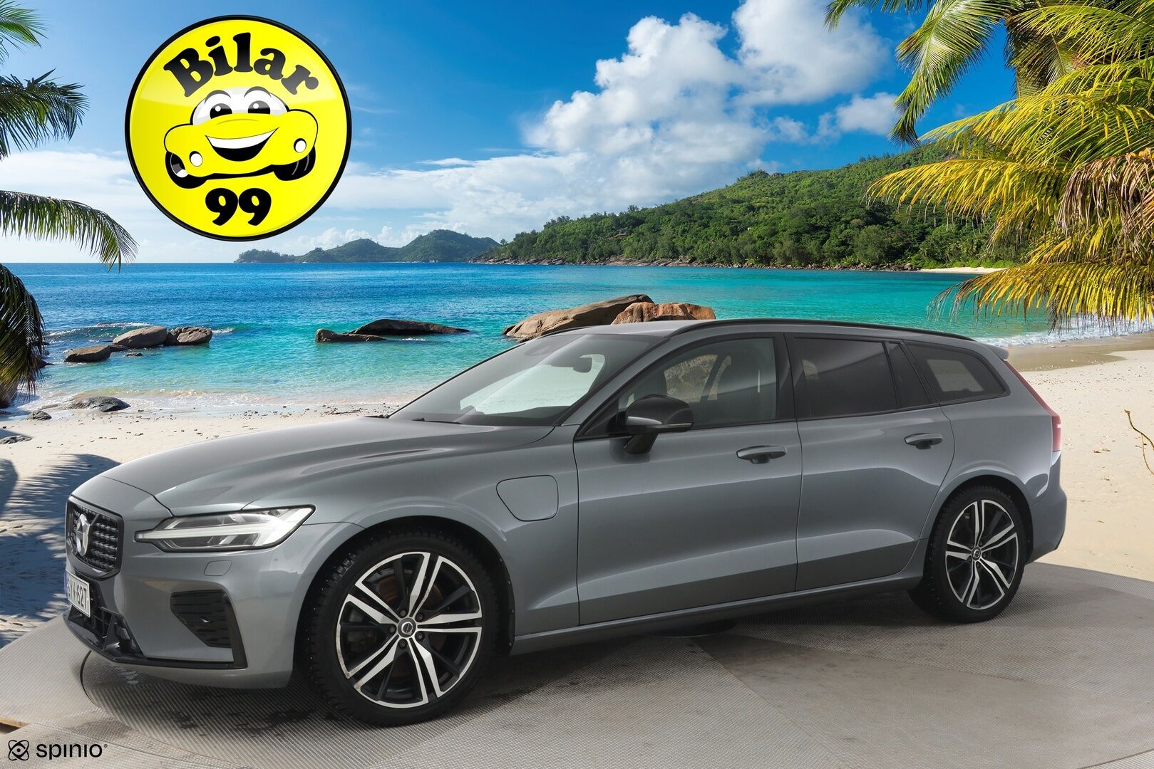 Volvo V60 2021 T8 TwE AWD Business R-Design aut ** ACC / Webasto / Bowers & Wilkins / BLIS / Digimittaristo / P-Kamera / LED / Muistipenkit* - 1.Om / Suomi-auto / Merkkihuollettu / 2 renkaat / Penkinlämmittimet edessä ja takana* - HULLUT JOULUT KORKOTARJOUS 2,49% 