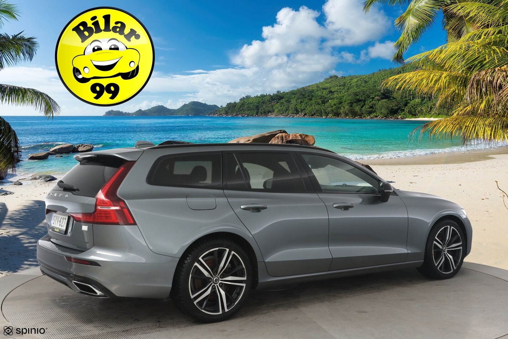 Volvo V60 2021 T8 TwE AWD Business R-Design aut ** ACC / Webasto / Bowers & Wilkins / BLIS / Digimittaristo / P-Kamera / LED / Muistipenkit* - 1.Om / Suomi-auto / Merkkihuollettu / 2 renkaat / Penkinlämmittimet edessä ja takana* - HULLUT JOULUT KORKOTARJOUS 2,49% 