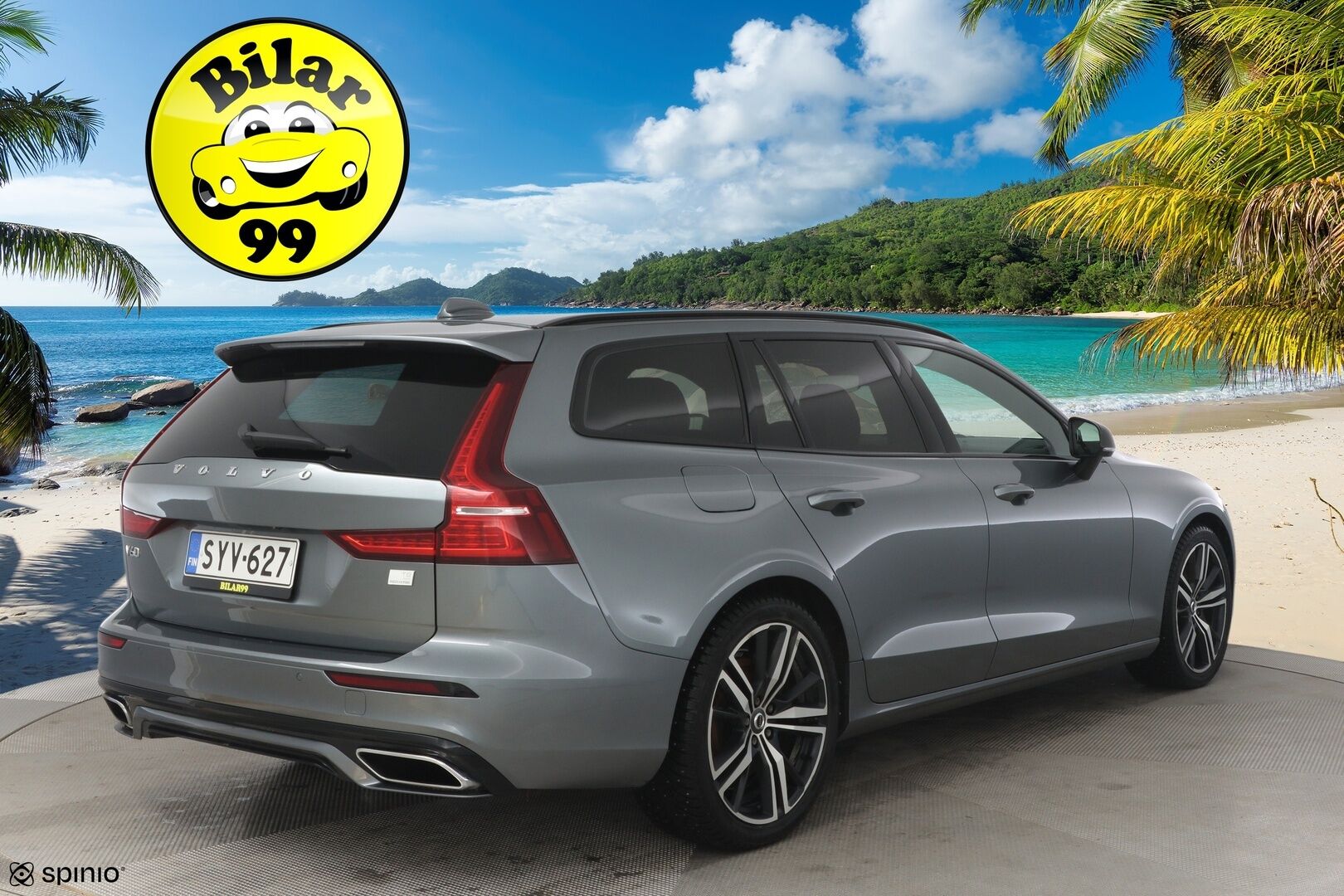 Volvo V60 2021 T8 TwE AWD Business R-Design aut ** ACC / Webasto / Bowers & Wilkins / BLIS / Digimittaristo / P-Kamera / LED / Muistipenkit* - 1.Om / Suomi-auto / Merkkihuollettu / 2 renkaat / Penkinlämmittimet edessä ja takana* - HULLUT JOULUT KORKOTARJOUS 2,49% 