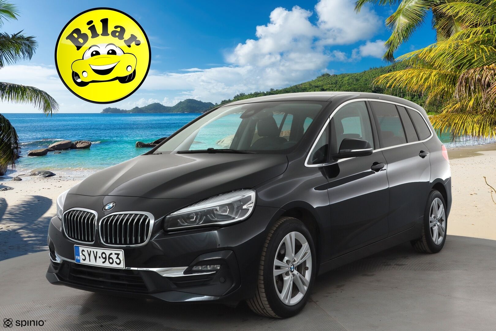 BMW 218 2022 F46 Gran Tourer 218i A Business Luxury 7-P - | Sisätilanlämmitin | LED | P.Kamera | Vakkari | Nahkaverhoilu | Comfort Access |