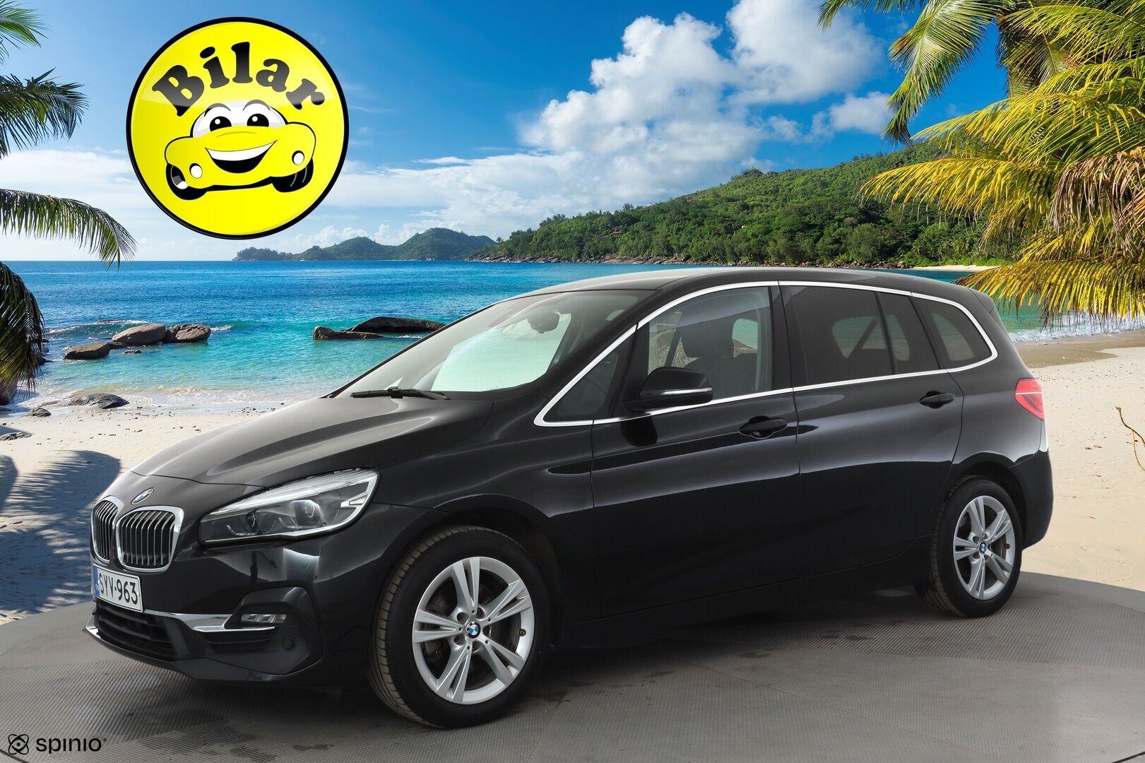 BMW 218 2022 F46 Gran Tourer 218i A Business Luxury 7-P - | Sisätilanlämmitin | LED | P.Kamera | Vakkari | Nahkaverhoilu | Comfort Access |