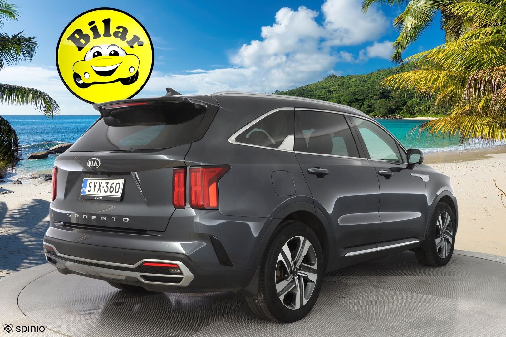 Kia Sorento 2021 1,6 T-GDI AWD Plug-in Hybrid Platinum - Webasto | Nahat | ACC | 360° Kamera | BOSE | Ambient | Suomi-auto | Kahdet renkaat OEM vanteilla | Viimeisin huolto 114tkm | Molemmat laturit