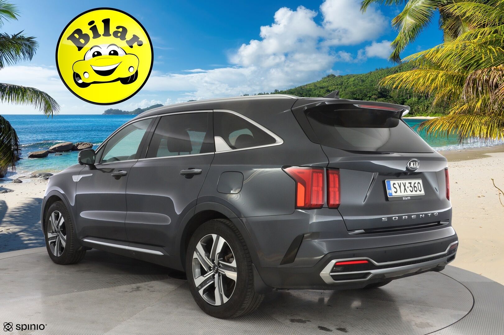Kia Sorento 2021 1,6 T-GDI AWD Plug-in Hybrid Platinum - Webasto | Nahat | ACC | 360° Kamera | BOSE | Ambient | Suomi-auto | Kahdet renkaat OEM vanteilla | Viimeisin huolto 114tkm | Molemmat laturit