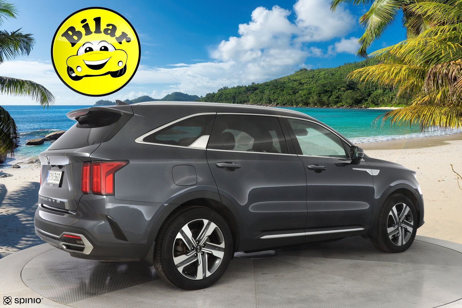 Kia Sorento 2021 1,6 T-GDI AWD Plug-in Hybrid Platinum - Webasto | Nahat | ACC | 360° Kamera | BOSE | Ambient | Suomi-auto | Kahdet renkaat OEM vanteilla | Viimeisin huolto 114tkm | Molemmat laturit