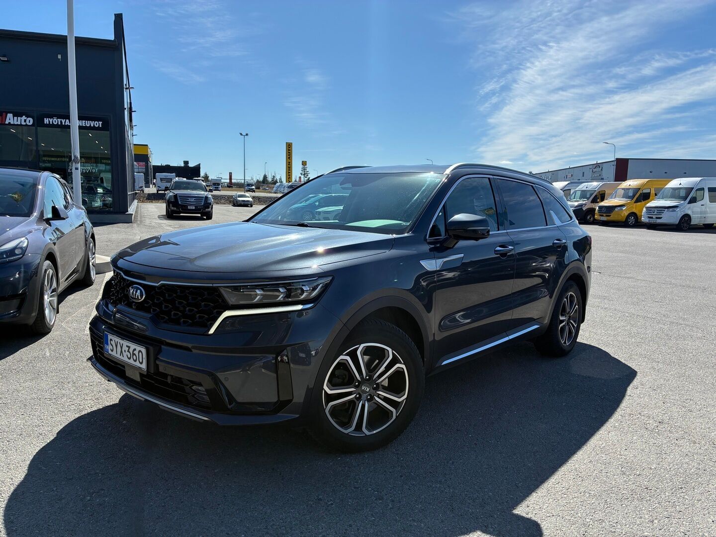 Kia Sorento 2021 1,6 T-GDI AWD Plug-in Hybrid Platinum *Webasto / Nahat / ACC / 360° / BOSE* - Tulossa myyntiin / Kahdet renkaat vanteilla / Hyvät huollot