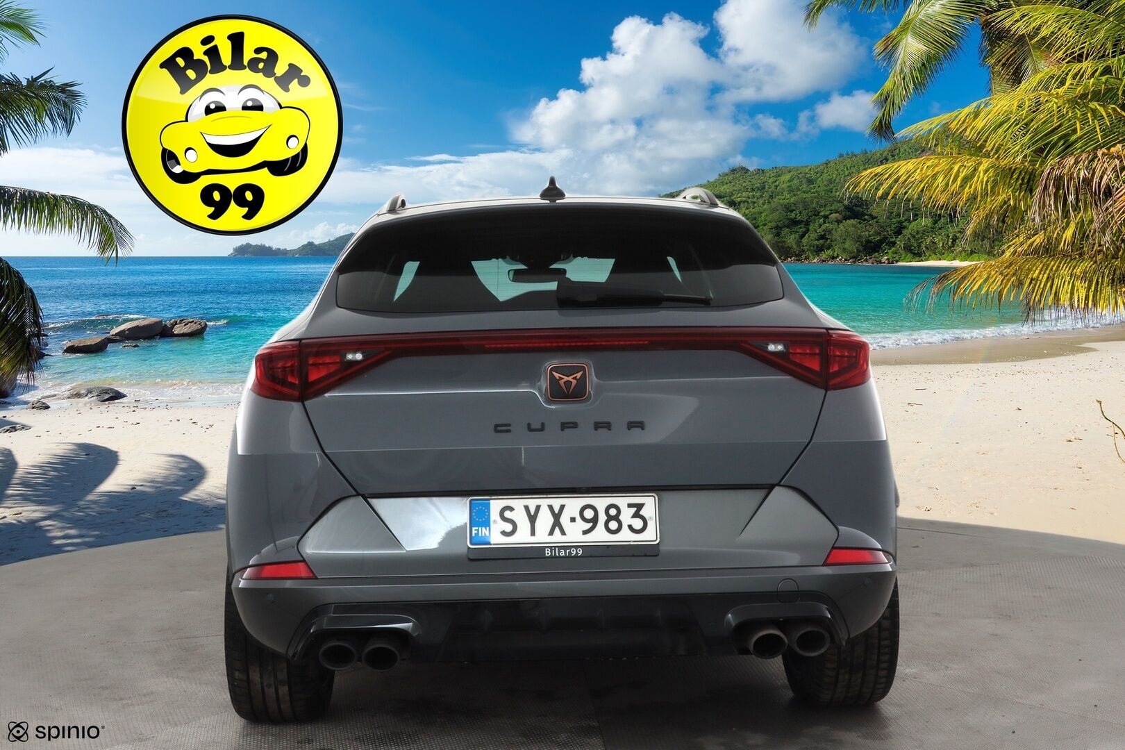 Cupra Formentor 2021 VZ 2,0 TSI 228 kW 4Drive DSG * Muistipenkki / ACC / LED / P.Kamera / Puolinahat / Kaistavahti / Navi / Keyless * - Suomi-auto / Kahdet renkaat aluvanteilla / Merkkihuollot - HULLUT AVAJAISHULINAT KORKOTARJOUS 3,29 %